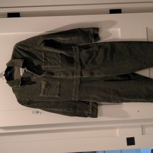 Lee Union-all jumpsuit moss green size small